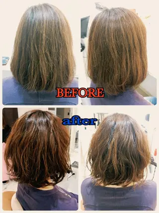 ミディアム 【髪質.頭皮改善専門】ユーリカ リチェルコ所属・中本 勝彦のヘアスタイル