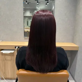 セミロング 青木 あいかのヘアスタイル