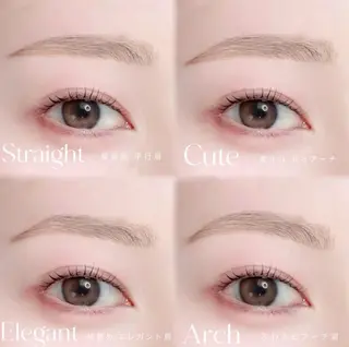 アイブロウ soie punon Akariのマツエク・マツパデザイン