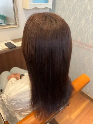 セミロング Chocolat阿部野所属・なかじま ささらのヘアスタイル