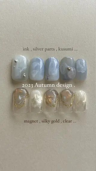 ネイル Lull ネイル/ HBL/ハンドケアのネイルデザイン