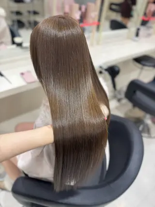 ロング カラー 🤍韓国大人っぽ ベージュMAI🤍のヘアスタイル