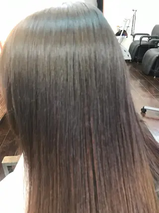 ロング パーマ 桧山 真のヘアスタイル