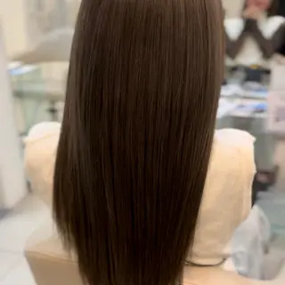 ロング 似合わせカット暖色 カラーhiyonaのヘアスタイル