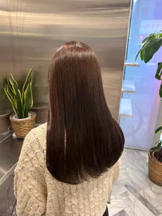 ロング カラー 冬っぽカラー/ マツエク/ゆきなのマツエク・マツパデザイン