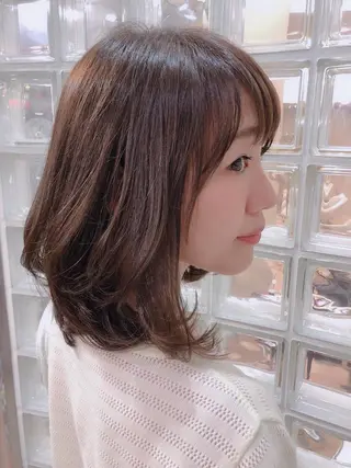 ミディアム 四ッ家 裕【店長】のヘアスタイル