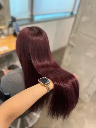 カラー 🥀艶髪/垢抜け/ 暖色ヘア Yuu🥀のヘアスタイル