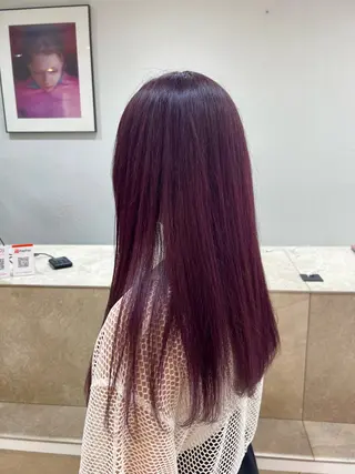 ロング カラー ブリーチカラー🦋‪ 田中さくらのヘアスタイル