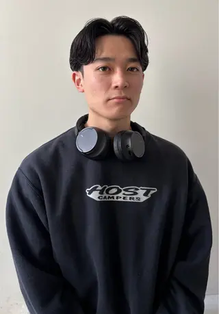 ショート パーマ メンズ men's/perm colorDaijuのヘアスタイル