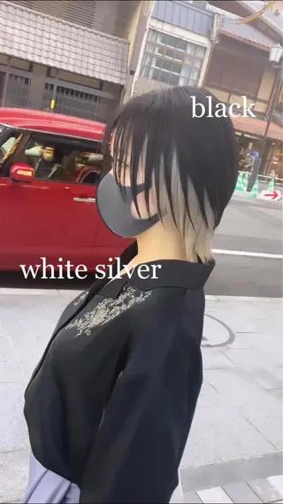 ショート カラー Selenehair 三条本店のヘアスタイル