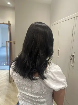 ミディアム 🍎縮毛矯正モデル 募集/madokaのヘアスタイル