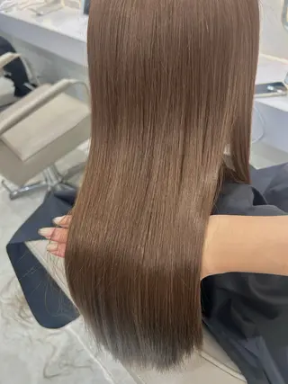 ロング カラー IVE所属・ダブルカラー髪質改善 /原島のヘアスタイル