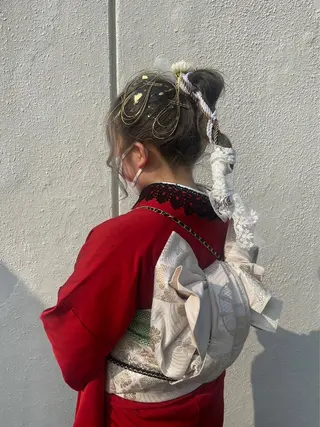 セミロング 亀川蓮 Agu hairのヘアスタイル