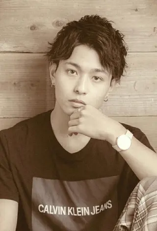 ショート カラー パーマ メンズ H/M Hair Home 　池袋2号店所属・✂️✂️徳　田✂️ ✂️のヘアスタイル