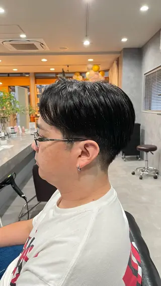 メンズ 白髪ケア  BAUM まやのヘアスタイル