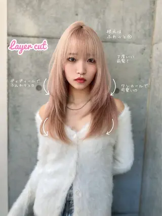 ロング ゆーだい🇰🇷韓国 🇰🇷×髪質改善のヘアスタイル