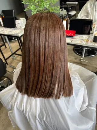 ミディアム ✂︎GLITTER ✂︎東ヶ崎　湧✂︎のヘアスタイル