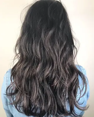ロング カラー Lien 深井店のヘアスタイル