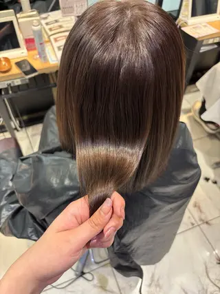 ショート 髪質改善韓国レイヤー /カラー/miyuのヘアスタイル