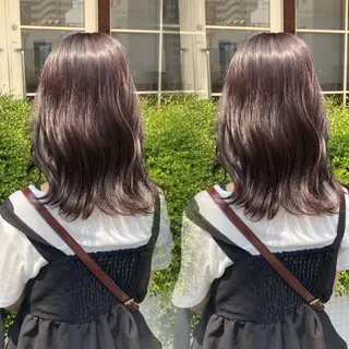 ミディアム カラー ニュートラルカラー 🧊横田 さえのヘアスタイル