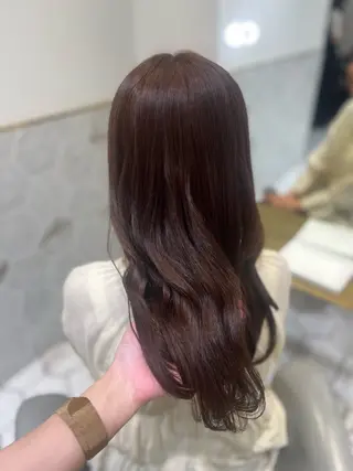 ロング カラー 栄/透明感ツヤカラー /Kahoのヘアスタイル