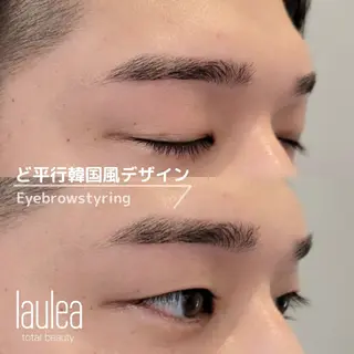 メンズ アイブロウ ナチュラル眉まつ毛 ／ラウレアの眉毛・アイブロウイメージ