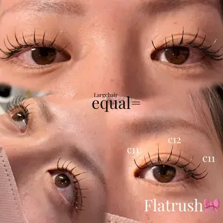 マツエク・マツパ Large hair equal所属・大 越のマツエク・マツパデザイン