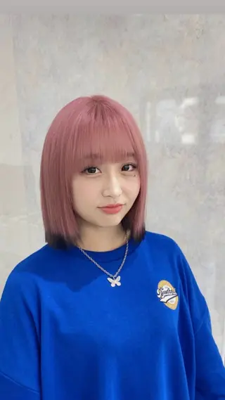 ミディアム カラー ヘアアレンジ メンズ SALOWIN所属・ハイトーン美容師 MASATOのヘアスタイル