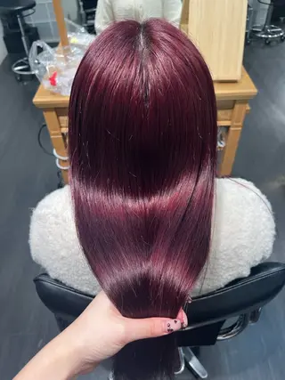 カラー 平澤 悠飛のヘアスタイル