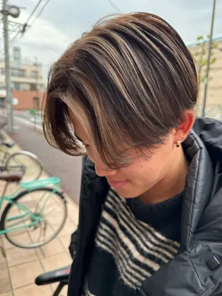 カラー メンズ Active西新井店 【宗形 真帆】のヘアスタイル