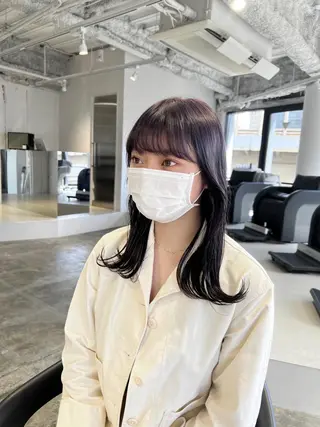 セミロング 店長/レイヤーカット /大東悠生のヘアスタイル