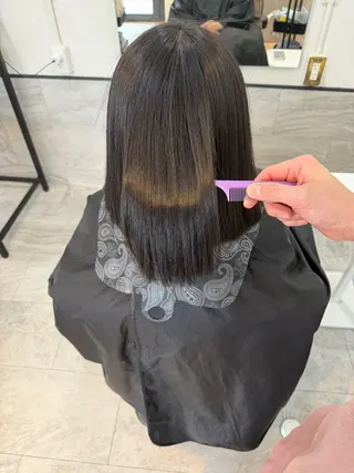 ミディアム パーマ ブリーチ/髪質改善/ メンズ/ KOKIのヘアスタイル