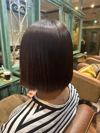 ショート Monan 新宿所属・ケイジ✨透明感 /艶カラー✨のヘアスタイル