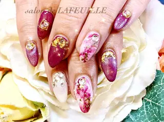 ネイル サロンドラフィーユ LAFEUILLEのネイルデザイン