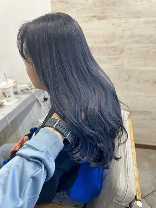 セミロング カラー Fbeauty所属・ブリーチ koheiのヘアスタイル