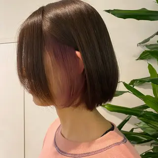 ミディアム カラー CIEN white所属・パーマモデル募集中 渥美翔人のヘアスタイル