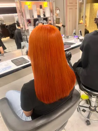 ロング カラー ヘアアレンジ 韓国風グレージュ 🤍たくみ🤍のヘアスタイル