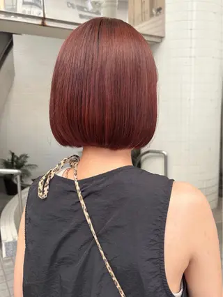 ミディアム 【ハイトーンカラー/ 副店長】mizukiのヘアスタイル