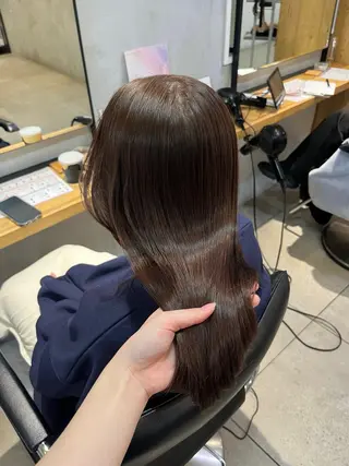 ロング カラー lomalia ayuのヘアスタイル