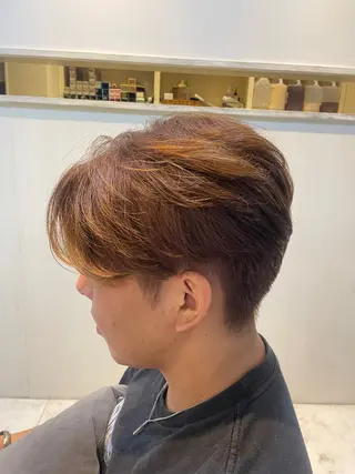 ショート メンズ wakana／ メンズカット／カラーのヘアスタイル