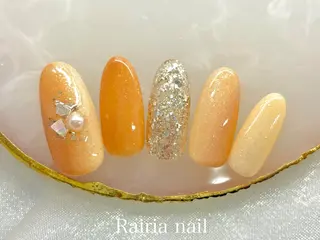 ネイル rairiaharu パラジェルのネイルデザイン