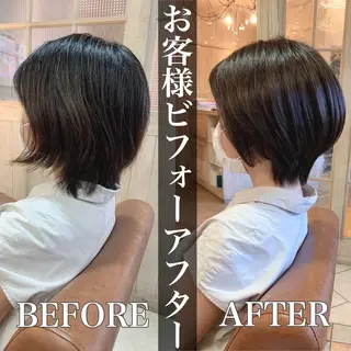 ショート 宮城千奈美🍒 カットモデル募集のヘアスタイル