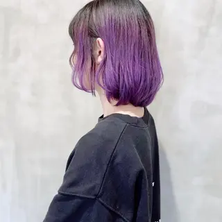 ミディアム カラー ill副店長 立和田純也のヘアスタイル