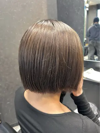 ショート カラー bAteAu所属・💎透明感カラー💎 bAteAu あまねのヘアスタイル