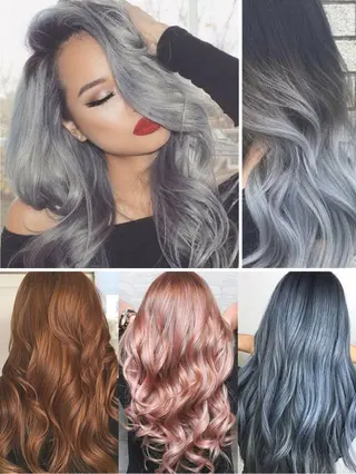 ロング カラー パーマ ヘアアレンジ R3 Eyelash RSKのマツエク・マツパデザイン