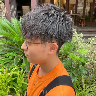 パーマ メンズ enntaku 新宿所属・MASANA 🎱ディレクターのヘアスタイル