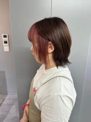 ミディアム 似合わせcut/艶 color🫧ひかりのヘアスタイル