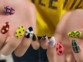 ネイル Protea きぬがわ らむのネイルデザイン