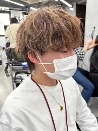 メンズ 🧸艶々韓国ヘア 🧁mizunaのヘアスタイル