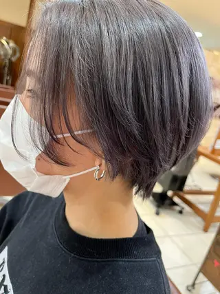 ショート カラー ハイトーンカラー🩵 耳ツボジュエリー👂のその他イメージ